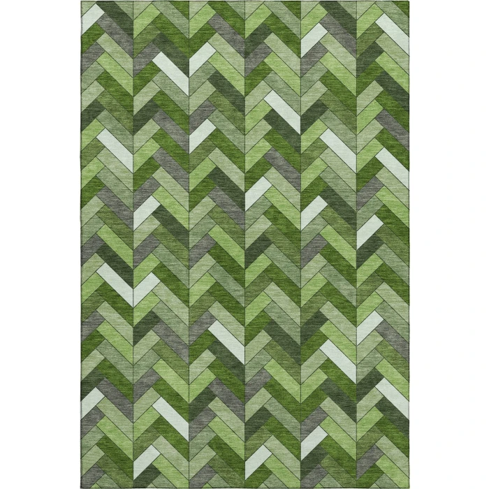 Addison Mayfield Green AMF2296 2ft. 3in. x 7ft. 6in. Rect. Rug