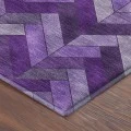 Addison Mayfield Purple AMF2296 - 8ft. Round Rug