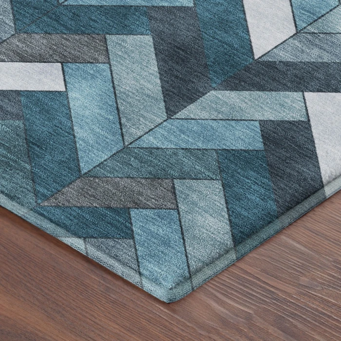 Addison Mayfield Teal AMF2296 2ft. 3in. x 7ft. 6in. Rect. Rug