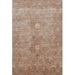 Addison Mayfield Orange AMF2298 - 8ft. Round Rug