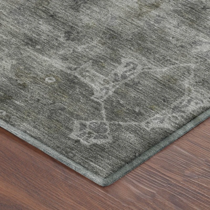 Addison Mayfield Gray AMF2298 - 8ft. Round Rug