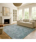 Addison Mayfield Teal AMF2298 9ft. x 12ft. Rect. Rug