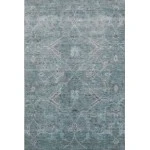 Addison Mayfield Teal AMF2298 - 8ft. Round Rug
