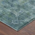 Addison Mayfield Teal AMF2298 - 8ft. Round Rug