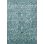 Addison Mayfield Teal AMF2298 - 8ft. Round Rug
