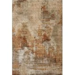 Addison Mayfield Orange AMF2300 - 8ft. Round Rug