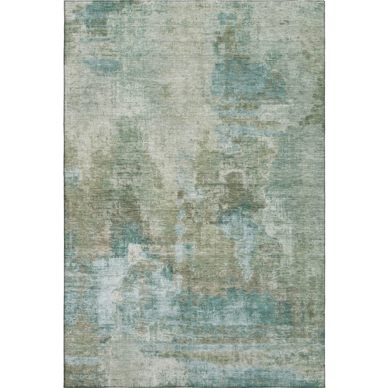 Addison Mayfield Green AMF2300 - 8ft. Round Rug