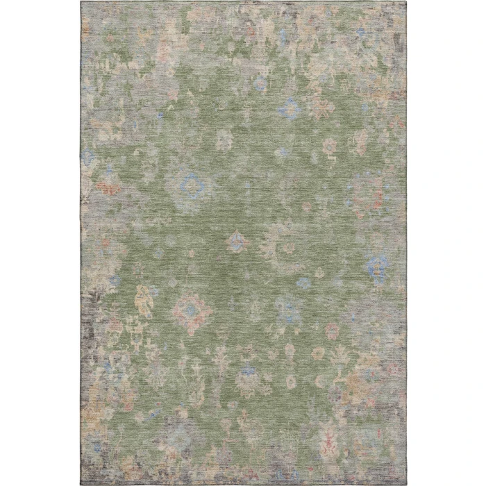 Addison Mayfield Green AMF2302 - 8ft. Round Rug