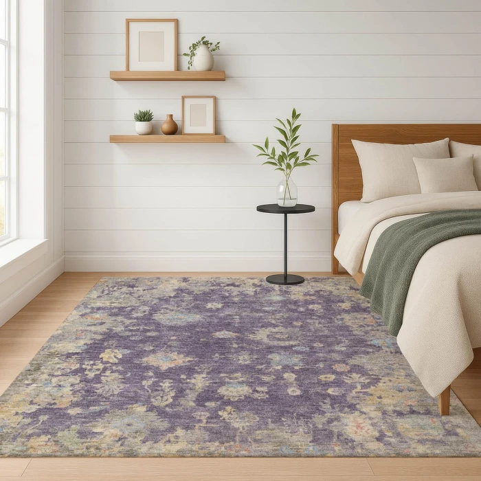 Addison Mayfield Purple AMF2302 5ft. x 7ft. 6in. Rect. Rug