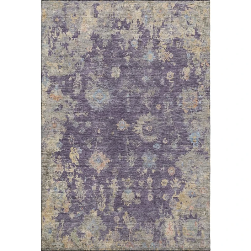 Addison Mayfield Purple AMF2302 2ft. 3in. x 7ft. 6in. Rect. Rug