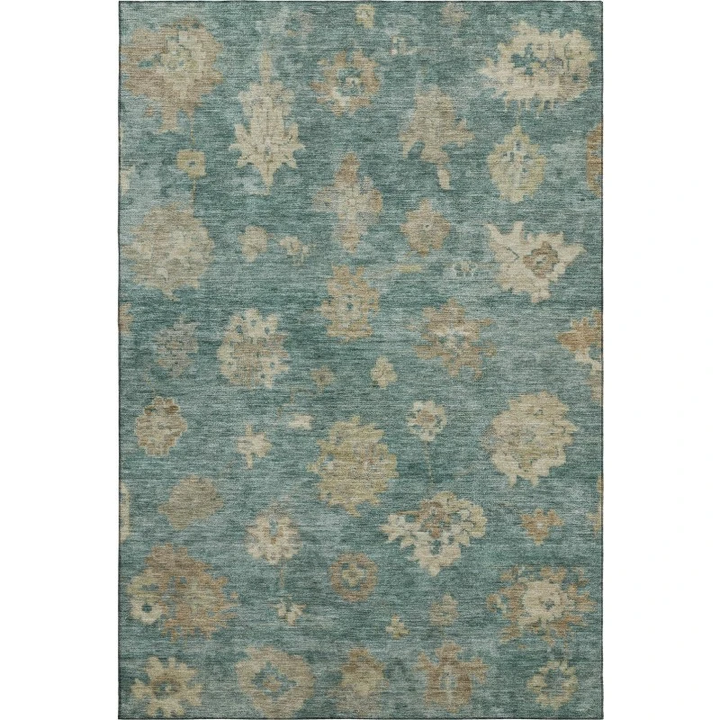Addison Mayfield Green AMF2305 - 8ft. Round Rug