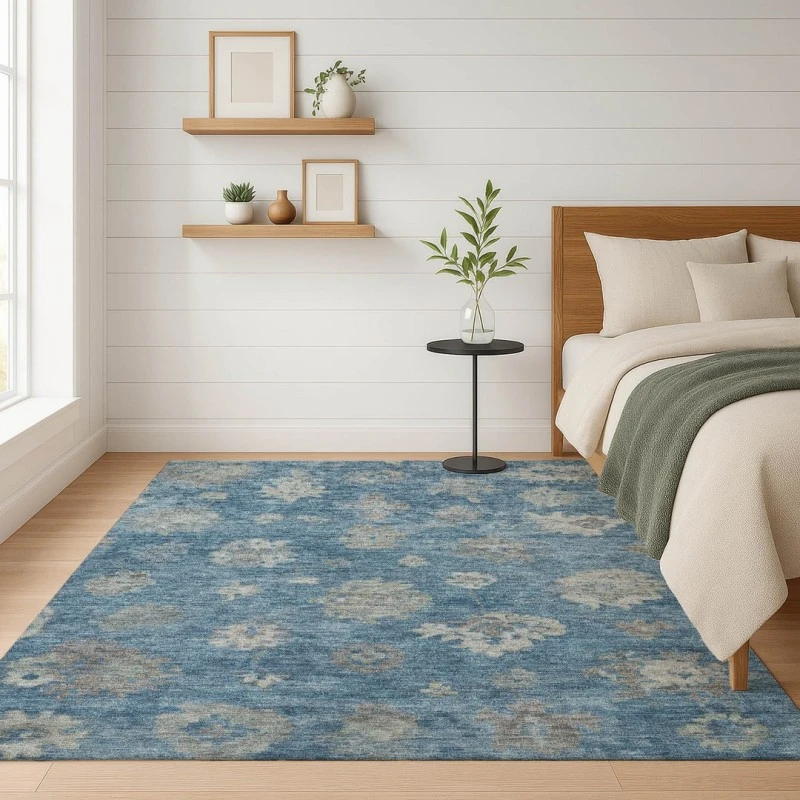 Addison Mayfield Blue AMF2305 2ft. 3in. x 7ft. 6in. Rect. Rug
