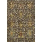 Addison Mayfield Brown AMF2306 - 8ft. Round Rug