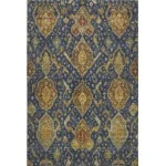 Addison Mayfield Blue AMF2306 - 8ft. Round Rug