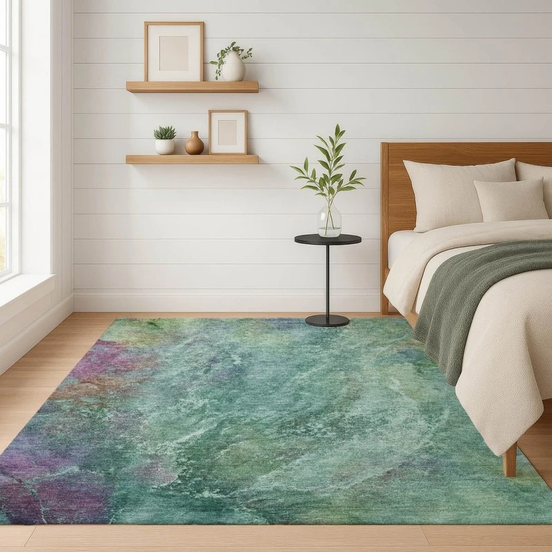Addison Mayfield Teal AMF2308 8ft. x 10ft. Rect. Rug