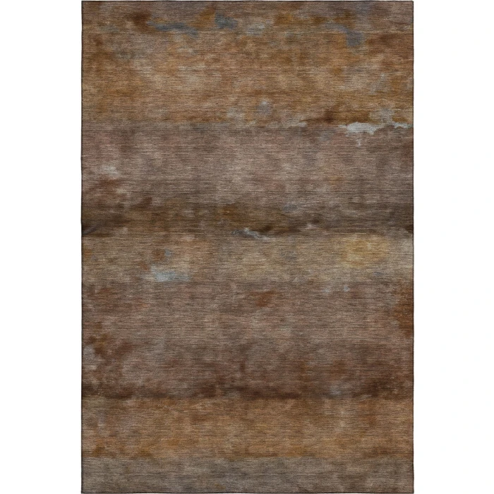 Addison Mayfield Orange AMF2311 - 8ft. Round Rug