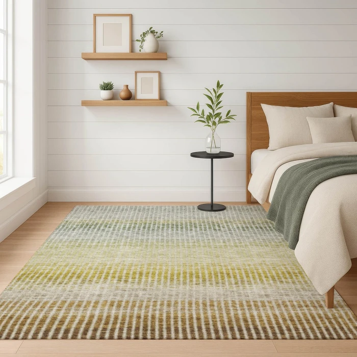 Addison Mayfield Brown AMF2313 - 8ft. Round Rug