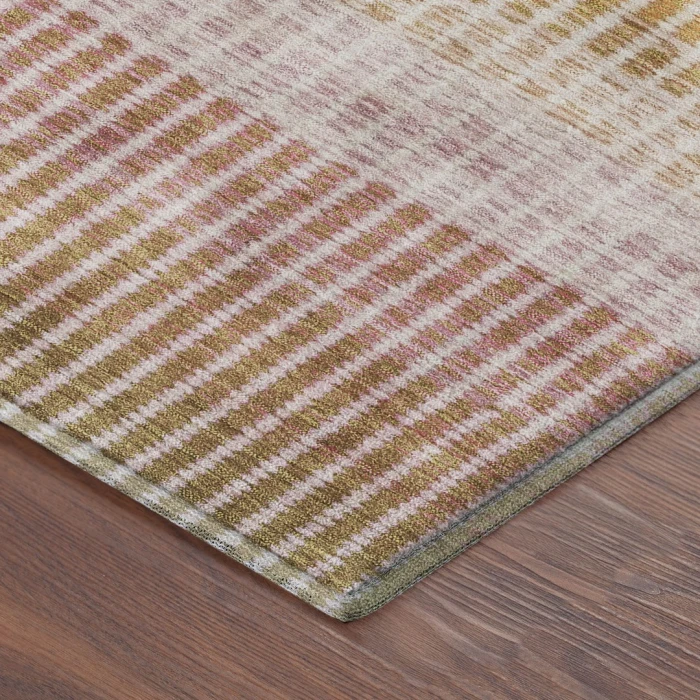 Addison Mayfield Orange AMF2313 - 8ft. Round Rug