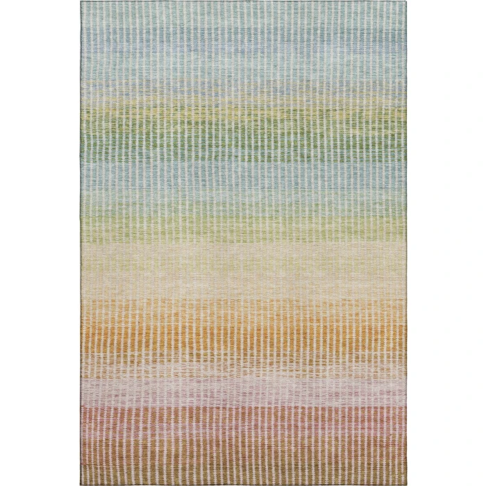 Addison Mayfield Orange AMF2313 - 8ft. Round Rug