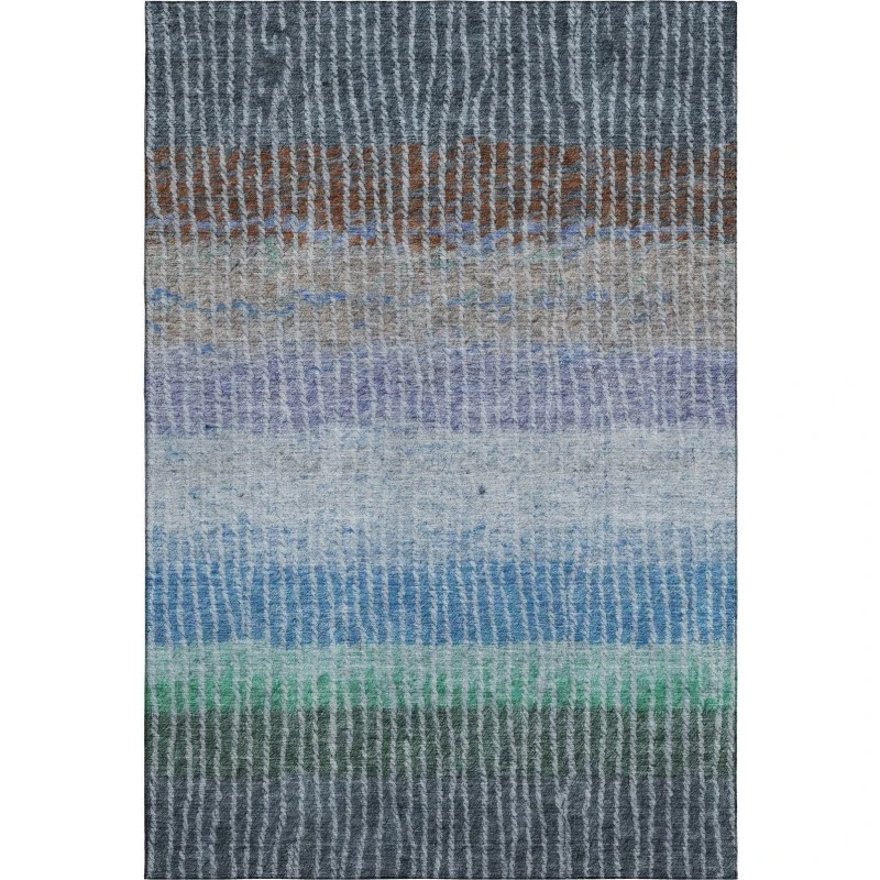 Addison Mayfield Blue AMF2314 8ft. x 10ft. Rect. Rug