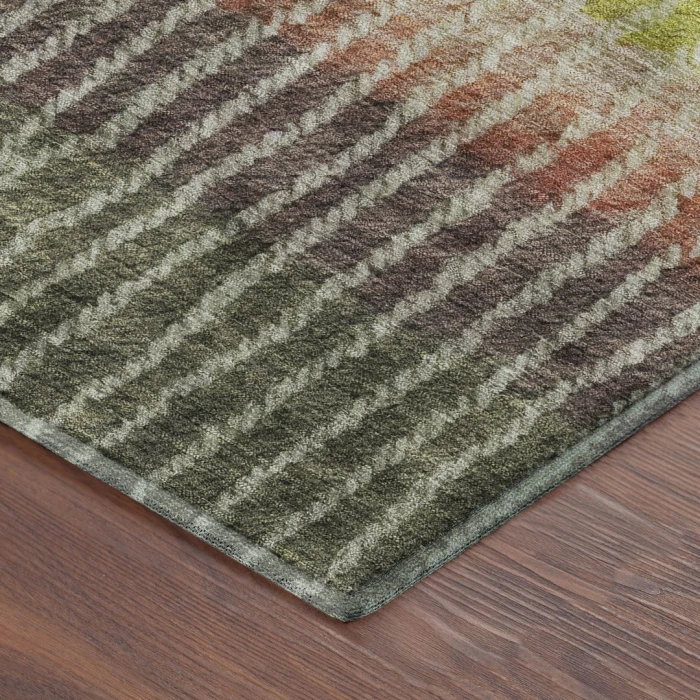 Addison Mayfield Green AMF2314 5ft. x 7ft. 6in. Rect. Rug
