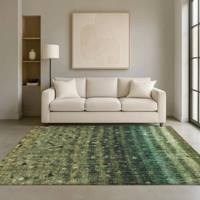 Addison Mayfield Green AMF2316 - 8ft. Round Rug