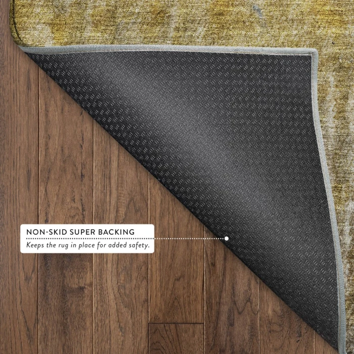 Addison Mayfield Gold AMF2317 - 8ft. Round Rug