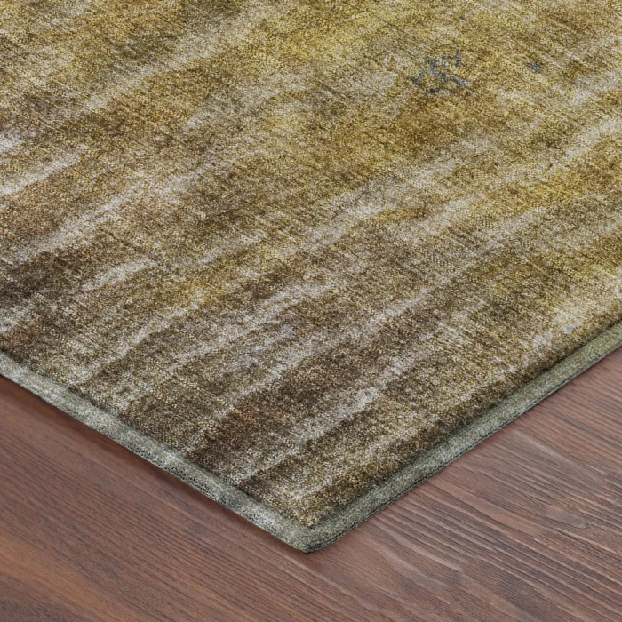 Addison Mayfield Gold AMF2317 - 8ft. Round Rug