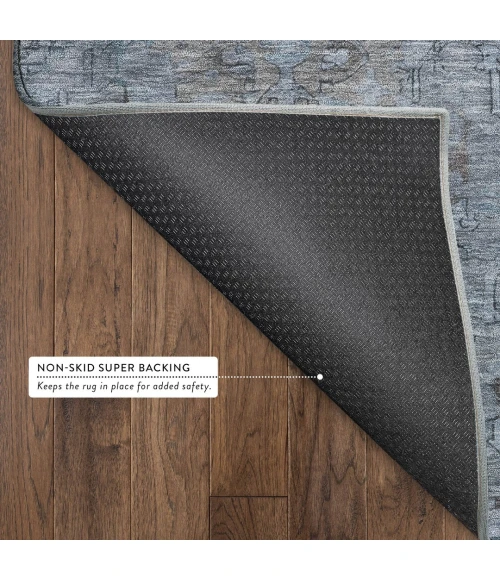 Addison Mayfield Blue AMF2320 2ft. 3in. x 7ft. 6in. Rect. Rug