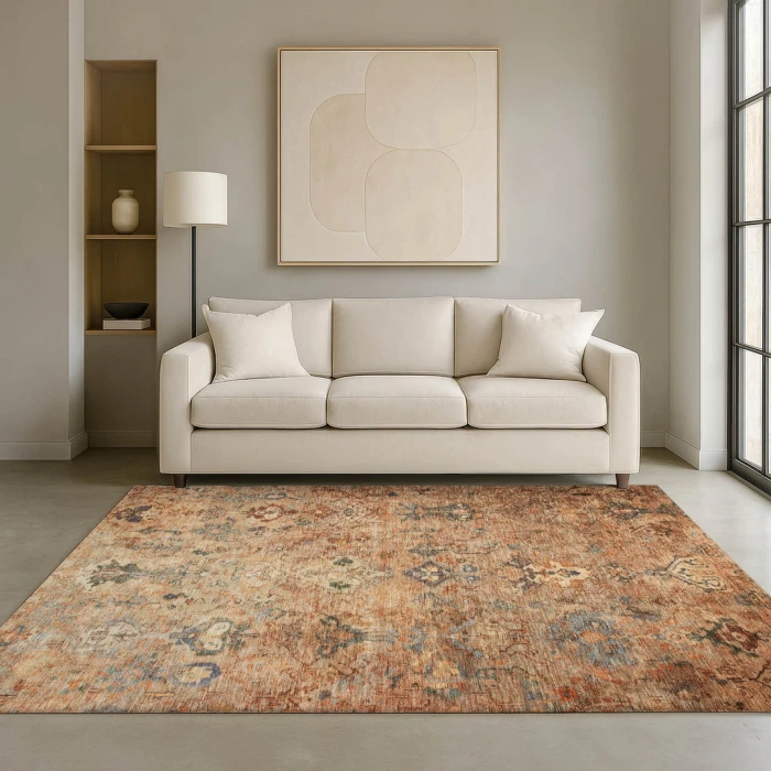 Addison Mayfield Orange AMF2320 5ft. x 7ft. 6in. Rect. Rug