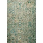 Addison Mayfield Teal AMF2320 - 8ft. Round Rug