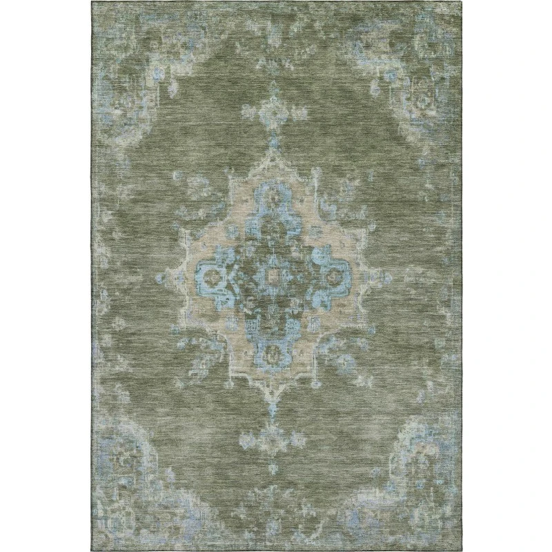 Addison Mayfield Green AMF2321 5ft. x 7ft. 6in. Rect. Rug