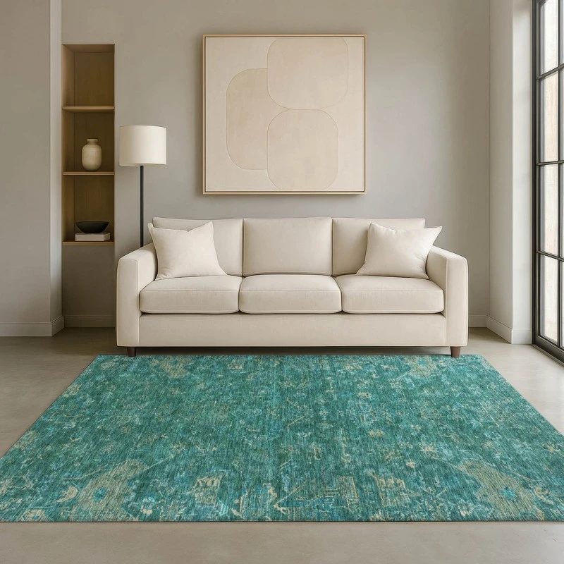 Addison Mayfield Teal AMF2322 8ft. x 10ft. Rect. Rug