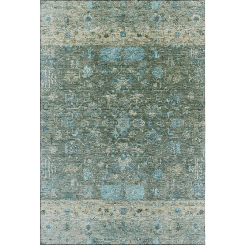 Addison Mayfield Green AMF2323 5ft. x 7ft. 6in. Rect. Rug