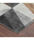 Addison Mayfield Gray AMF2327 5ft. x 7ft. 6in. Rect. Rug