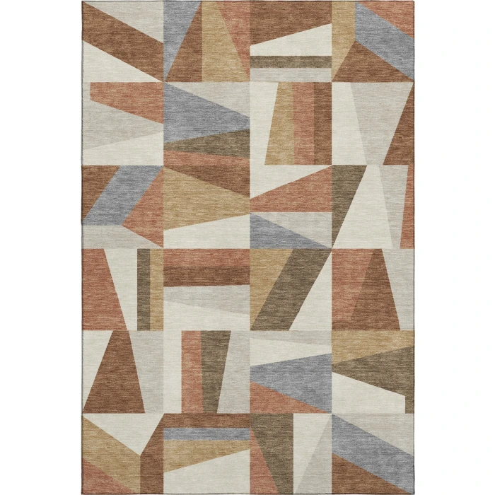 Addison Mayfield Orange AMF2327 5ft. x 7ft. 6in. Rect. Rug