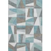 Addison Mayfield Teal AMF2327 5ft. x 7ft. 6in. Rect. Rug