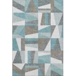 Addison Mayfield Teal AMF2327 8ft. x 10ft. Rect. Rug