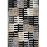 Addison Mayfield Black AMF2328 5ft. x 7ft. 6in. Rect. Rug