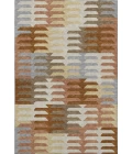 Addison Mayfield Orange AMF2328 - 8ft. Round Rug