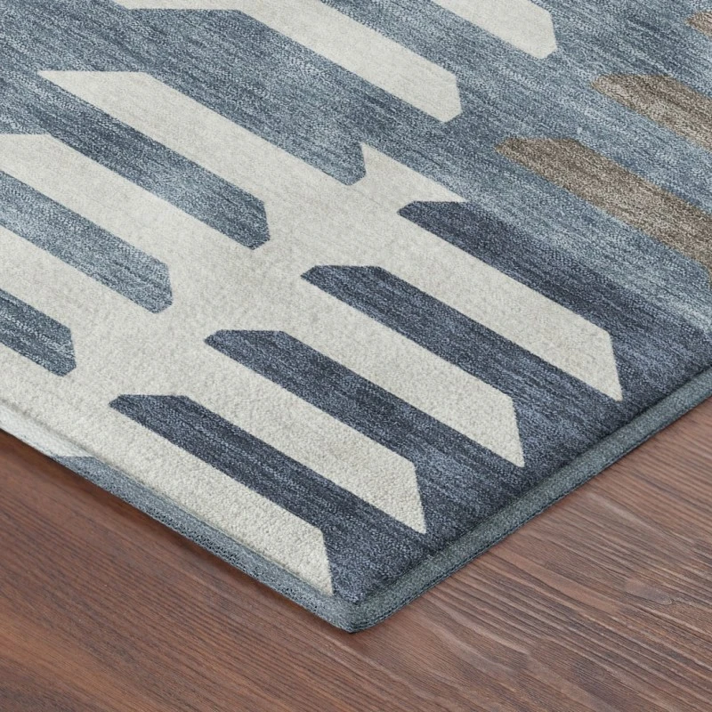 Addison Mayfield Blue AMF2328 2ft. 3in. x 7ft. 6in. Rect. Rug