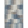 Addison Mayfield Blue AMF2328 - 8ft. Round Rug