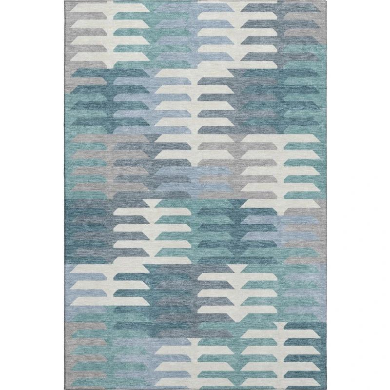 Addison Mayfield Teal AMF2328 2ft. 3in. x 7ft. 6in. Rect. Rug