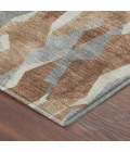 Addison Mayfield Orange AMF2329 - 8ft. Round Rug