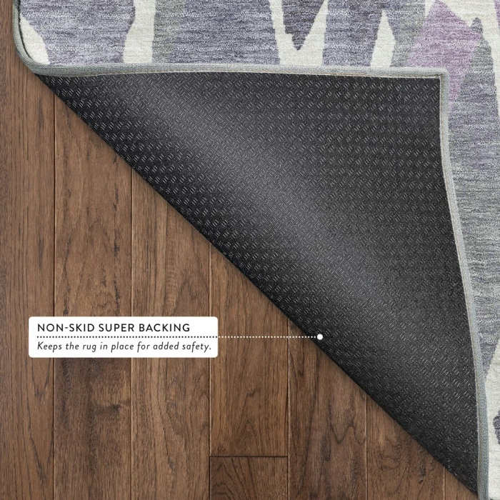 Addison Mayfield Purple AMF2329 - 8ft. Round Rug