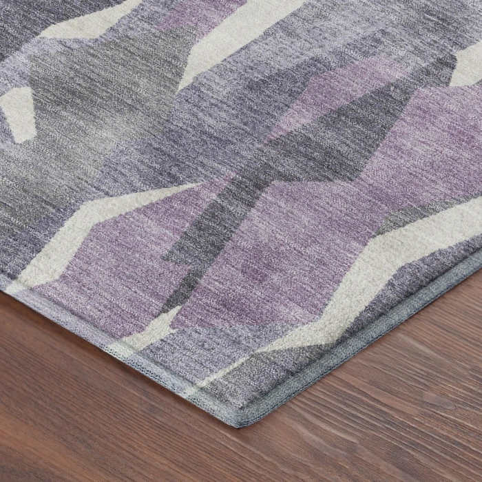 Addison Mayfield Purple AMF2329 - 8ft. Round Rug