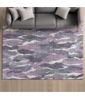 Addison Mayfield Purple AMF2329 - 8ft. Round Rug