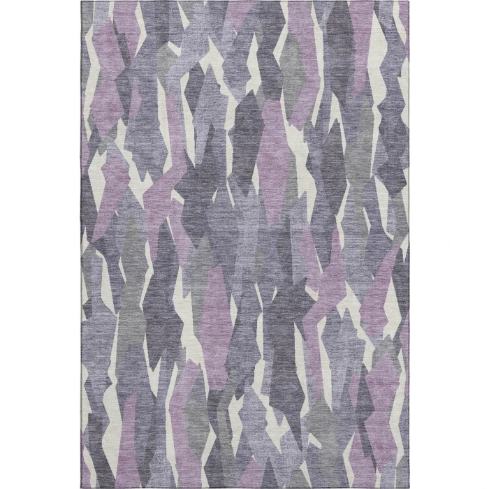 Addison Mayfield Purple AMF2329 - 8ft. Round Rug