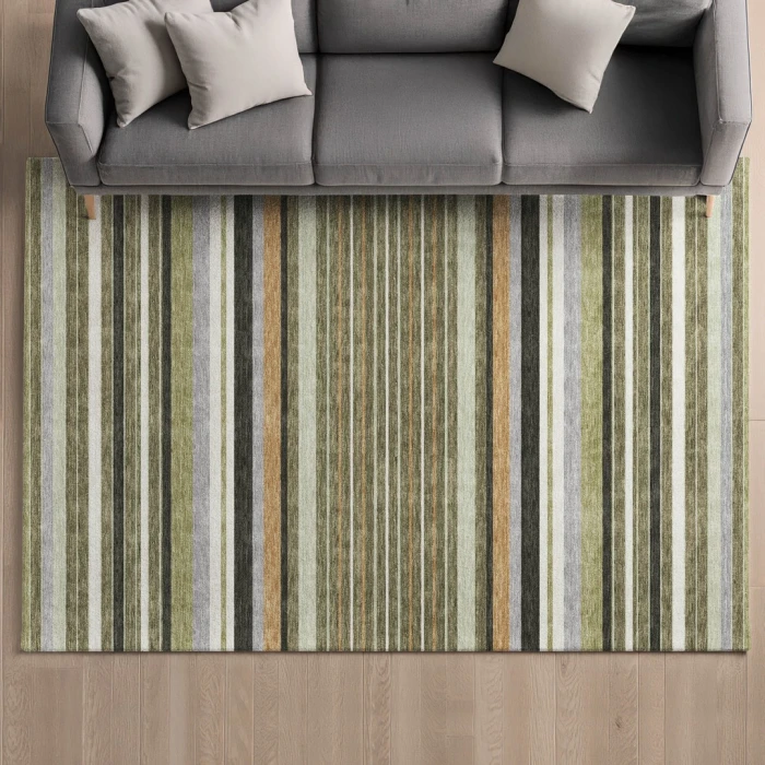 Addison Mayfield Green AMF2330 2ft. 3in. x 7ft. 6in. Rect. Rug