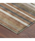 Addison Mayfield Orange AMF2330 - 8ft. Round Rug